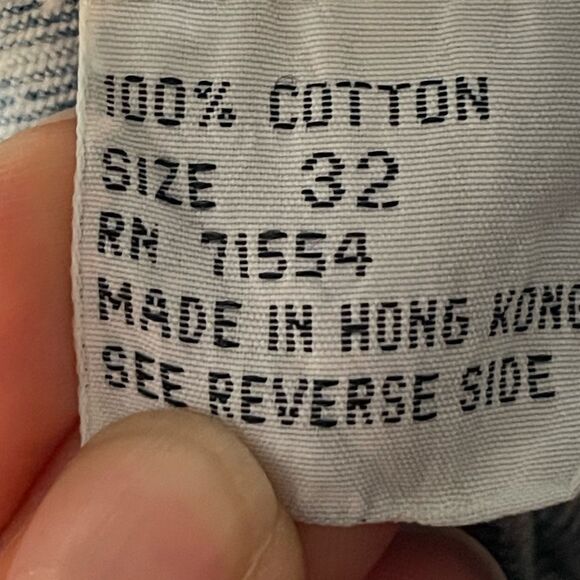 Vintage acid washed jeans - Picture 4 of 10